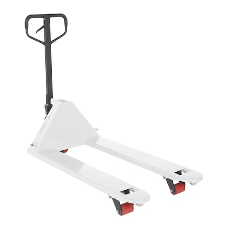 Vestil FULL FEATURED PALLET TRUCK 5.5K 27 X 48 WHITE PM5-2748-WT